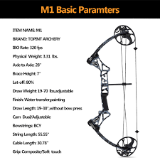 Also highly used in hunting and fishing. Topoint Archery Compound Bow Package M1 19 30 Draw Length 19 70lbs Draw Weight 320fps Ibo Compound Bow Package Compound Bowarchery Compound Bow Aliexpress