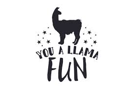 You A Llama Fun Svg Cut File By Creative Fabrica Crafts Creative Fabrica