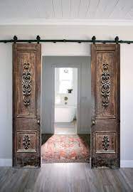 Hand Carved Authentic Doors Antique Barn Door Custom Size Interior Exterior Front Doors Sliding Or Hinged Double Single Rustic Doors In 2021 Rustic Doors Custom Interior Doors Barn Door Designs