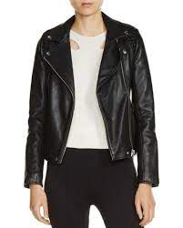 Maje Madone Leather Biker Jacket Women Bloomingdale S Leather Moto Jacket Womens Moto Jacket Womens Biker Jacket