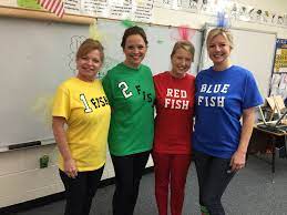 One Fish Two Fish Red Fish Blue Fish Dr Seuss Costume Dr Seuss Shirts Dr Seuss Classroom Dr Seuss Day