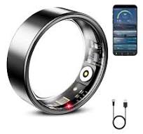 Amazon.com: Mirlray Smart Ring for Women & Men, Smart Ring ...