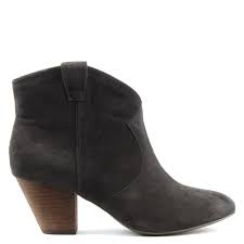 Womens ash honey suede ankle boots black suede booties sz 39 (8.5) new. Jalouse Brown Cowboy Ankle Boots