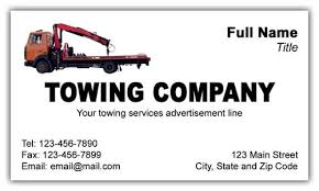 Browse thousands of business card templates and use our maker to create your very own business card! Towing Road Service Business Card Printit4less