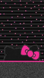• an ip address will show up at the notification of your phone. Black Hello Kitty Wallpapers Group 55