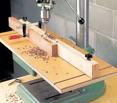 Sometimes Simple Is Best This Drill Press Table And Fence Is A Perfect Example Drill Press Table Drill Press Woodworking Drill Press