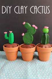 Diy Clay Cactus That Anyone Can Make Clay Crafts Diy Clay Diy Pottery