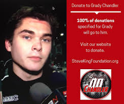 Grady Chandler was in an accident...