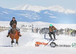 Wisdom skijoring brings folks to the Big Hole Valley