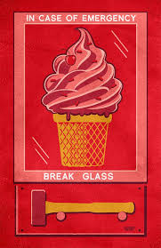 Ice Cream On Behance Ice Cream Poster Ice Cream Design Ice Cream Decorations