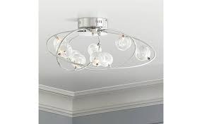 The transformer is usually inside the canopy that attaches to the ceiling. New Orbit Contemporary Modern Close To Ceiling Light Flush Mount Fixture Chrome 23 3 4 Wide 9 Light Glass Sphere For House Bedroom Hallway Living Room Bathroom Dining Kitchen Possini Euro Design