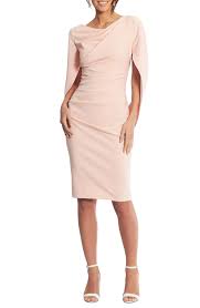 Women S Betsy Adam Drape Back Scuba Crepe Cocktail Dress Size 12 Pink Cocktail Dress Lace Dresses Nordstrom Dresses