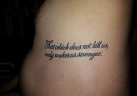 'quote inspired by nietzsche' tattoo. German Tattoo Quotes Quotesgram