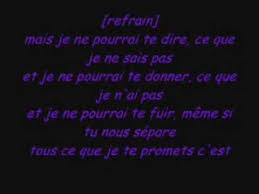 Минусовка и текст песни je te promets (zaho). Zaho Je Te Promet Avec Paroles Youtube Wmv Youtube