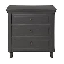 Drop ring hardware adds to the aged feel of the piece thanks to an antiqued. Must Have Home Bedroom 3 Drawer Nightstand Hotel Wooden Storage Cabinet Contemporary Style Bedside Chest From Irene Inevent Accuweather Shop