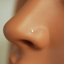 Tiny Nose Stud 14k Gold Filled Nose Stud Dome Head 24 Gauge Etsy Cute Piercings Nose Piercing Jewelry Nose Earrings