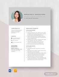 Here are four proven tips that will help you debug your resume, get you noticed, and help you land your next job. Software Engineer Resume Template 14 Free Word Pdf Documents Download Free Premium Templates