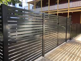 This is a lake house deck addition our firm completed in the finger lakes region of upstate new york. Aluminum Horizontal Slat Fence Aluminum Horizontal Slat Fencing