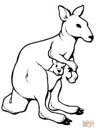 Grab Your New Coloring Pages Kangaroo Download Http Gethighit Com New Coloring Pages Kangaroo Download C Tiervorlagen Malvorlagen Tiere Australische Tiere