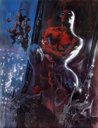 Down came the goblin and took the spider out. Spider Man Vs Green Goblin By Gabriele Dell Otto Comicbooks