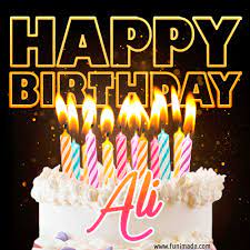 It's really important to send someone an online birthday message. Happy Birthday Ali Gifs Download Original Images On Funimada Com