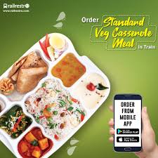 Order Our Special Veg Casserole Meals For Train Journey Use Coupon Lunch 50 To Get Rs 50 Off Offer Valid For Today O Food Order Food Online Online Food