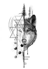 Wolf Tattoo Design Wolf Tattoo Design Sketches Geometric Wolf Tattoo Wolf Tattoo Sleeve Geometric Wolf