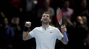 The tennis match between dominic thiem and grigor dimitrov has ended 1 2. Grigor Dimitrov Marks Atp Finals Debut With Narrow Victory Over Dominic Thiem Sports News The Indian Express
