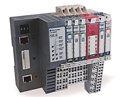 Image of AllenBradley 1734ARM module in an I/O rack