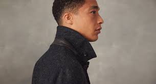 Glentman Charcoal Wool Mac