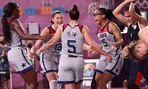 Women's basketball team will be tested, but there's a difference between competing with team usa and actually beating the americans. Usa Women S Team Beat Roc For 3x3 Basketball S First Ever Olympic Gold Tokyo Olympic Games 2020 The Guardian