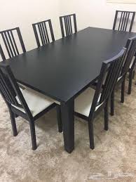 طاولة طعام ايكيا اسود