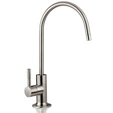 Brushed nickel euro designer ro water faucet for any ro unit+free shipping. Ispring European Designer Drinking Water Faucet In Brushed Nickel The Home Depot Canada