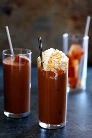 How to make blended iced coffee combine coffee ice cubes, milk, cold brew concentrate, and collagen in a blender. Homemade Quick Instant Diy Icedcoffee Syrups Drinks Recipes How To Make Healthy Diy Blended Iced Coffe Coffee Recipes Ice Coffee Recipe Coffee Drink Recipes
