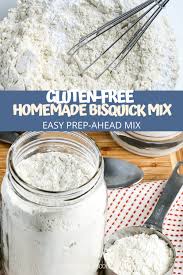 But this gluten free biscuit recipe is just that: Gluten Free Homemade Bisquick Mix Mommy Hates Cooking