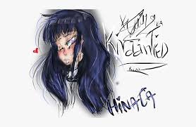 The remainder of the hair is the longest layer and. Hinata Hyuga By Hime Cut Hd Png Download Kindpng