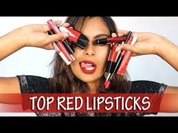 TOP HOLIDAY RED LIPSTICKS