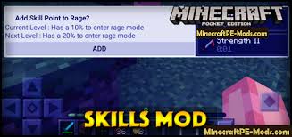 Click the button below to download the app, captcha may show in some cases. Skills Mod For Minecraft Pe 1 9 0 1 8 1 7 Ios Android Download
