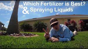 How to apply fertilizer to the lawn for beginners and lawn fertilizing technique for the diyer. How To Choose The Right Lawn Fertilizer Spraying The Lawn Training Youtube