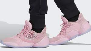 Clothing, shoes & accessories > men > men's shoes > athletic shoes. The Adidas Harden Vol 4 Appears In Pink Weartesters