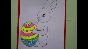 Osterhase Zeichnen Osterkarte Selber Machen Osterdekoration Youtube