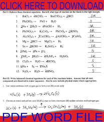 Balancing Equations Worksheet Equations Chemistry Worksheets Chemical Equation