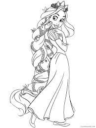 Free coloring sheet of disney princess tangled rapunzel for little children to print. Rapunzel Coloring Pages Cartoons Rapunzel 2 Printable 2020 5330 Coloring4free Coloring4free Com