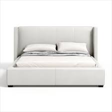 Here, you can find stylish wingback beds that cost less than solid bed with a timeless style! Legion Wingback Bed White Scan Design Modern And Contemporary Furniture Store