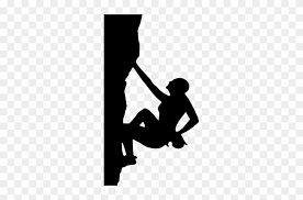 Download free climber silhouette cliparts, all climber silhouette are in png format with transparent background. Rock Climbing Scene Rock Climbing Silhouette Png Free Transparent Png Clipart Images Download