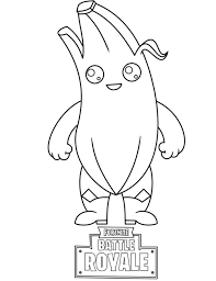 Create a world of your own with your own rules. Banana Skin Fortnite Coloring Pages Fortnite News