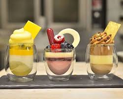 Antonio Bachour On Instagram Trio Of Verrine For Buffet Tropical Berries And Cream And Choc Dessert Restaurants Trio Of Desserts Dessert Shooters Recipes