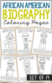 African American Coloring Pages Craft Activities Jackie Robinson Thurgood Marshall So Black History Month Activities African American History History Classroom