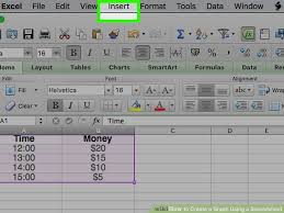 How To Create A Graph Using A Spreadsheet With Pictures