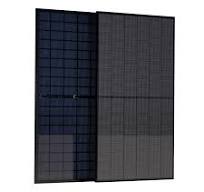 2 Glass topcon solar module 420W 430W all black solar panel 16bb